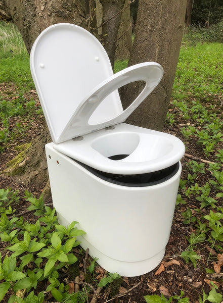 Compost toilet non stirring with bottle