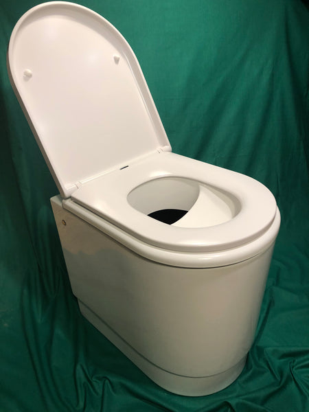 Deluxe Compost toilet 12v self stirring with bottle