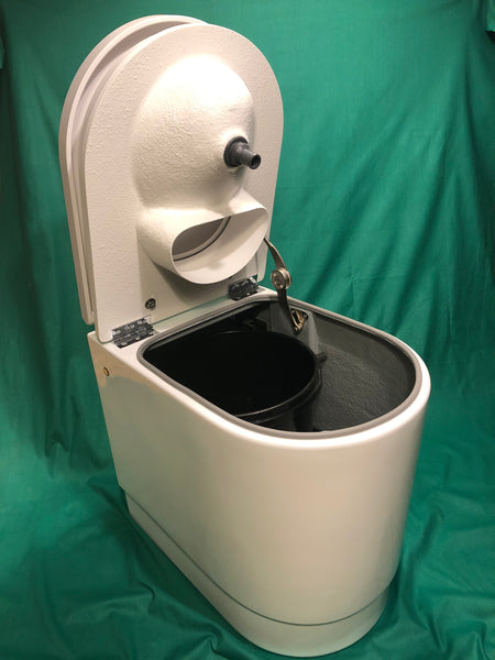 Compost toilet non stirring with bottle