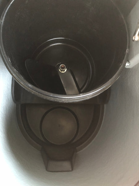 Deluxe Compost toilet 12v self stirring with bottle