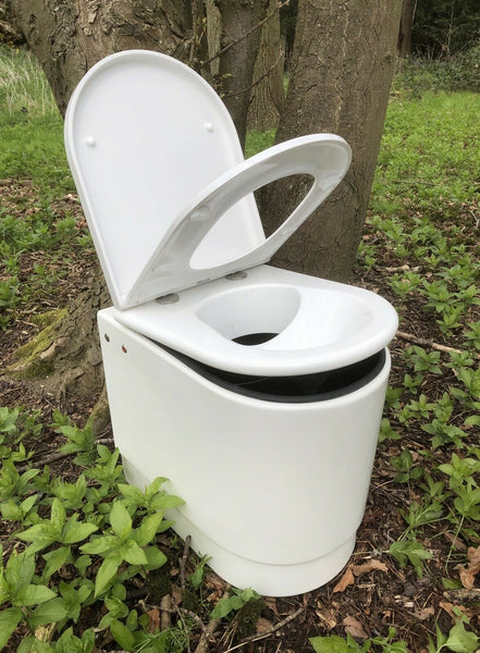 Deluxe Compost toilet 12v self stirring with bottle